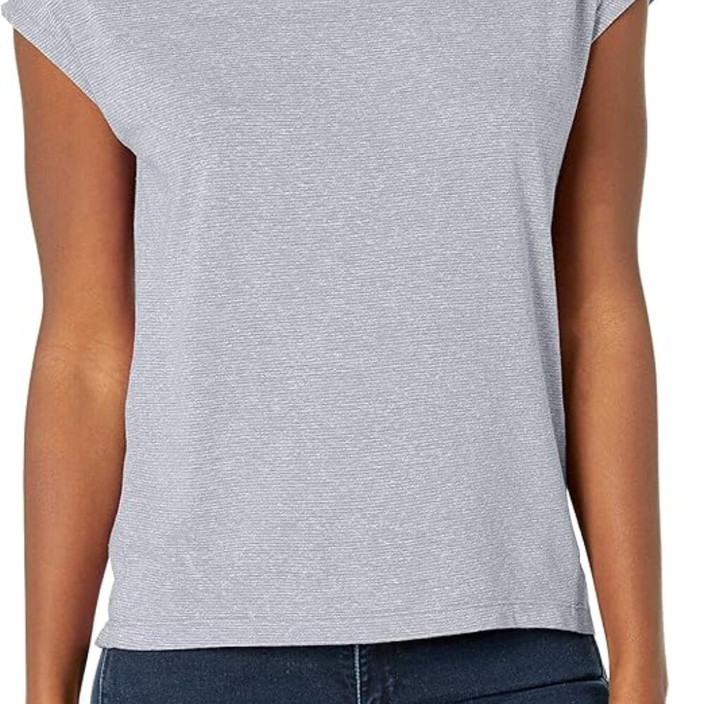 Jockey Light Gray Women's Short Sleeve Top